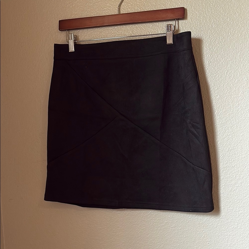 Black Mini Pencil Skirt for Work
